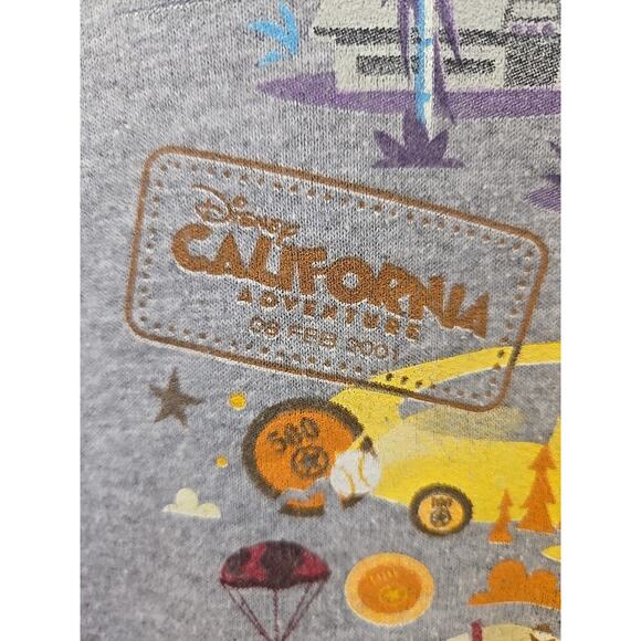 “DISCOVER THE MAGIC” Disneyland Park Sweatshirt VINTAGE - Medium Splash Mountain - Picture 3 of 10